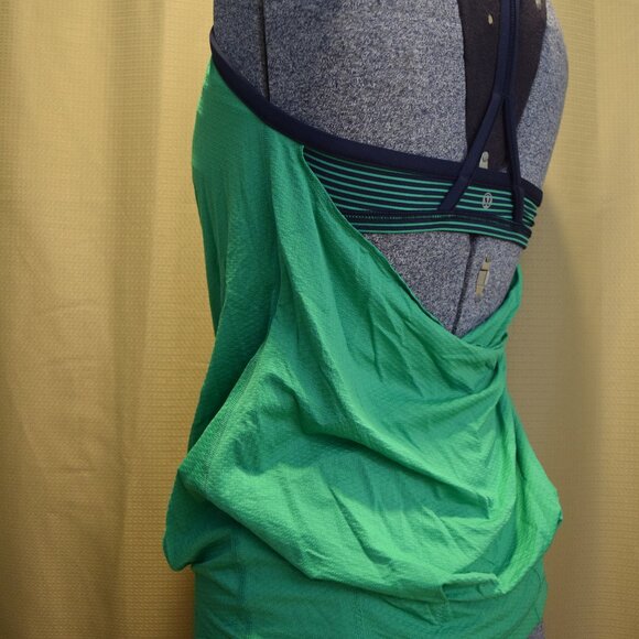 Lululemon Womens Size 6-8 Tank Top Loose Open Back Criss Cross Sports Bra EUC! - Picture 1 of 10